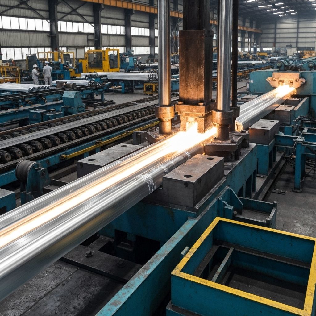 Aluminium extrusion profile manufacturing